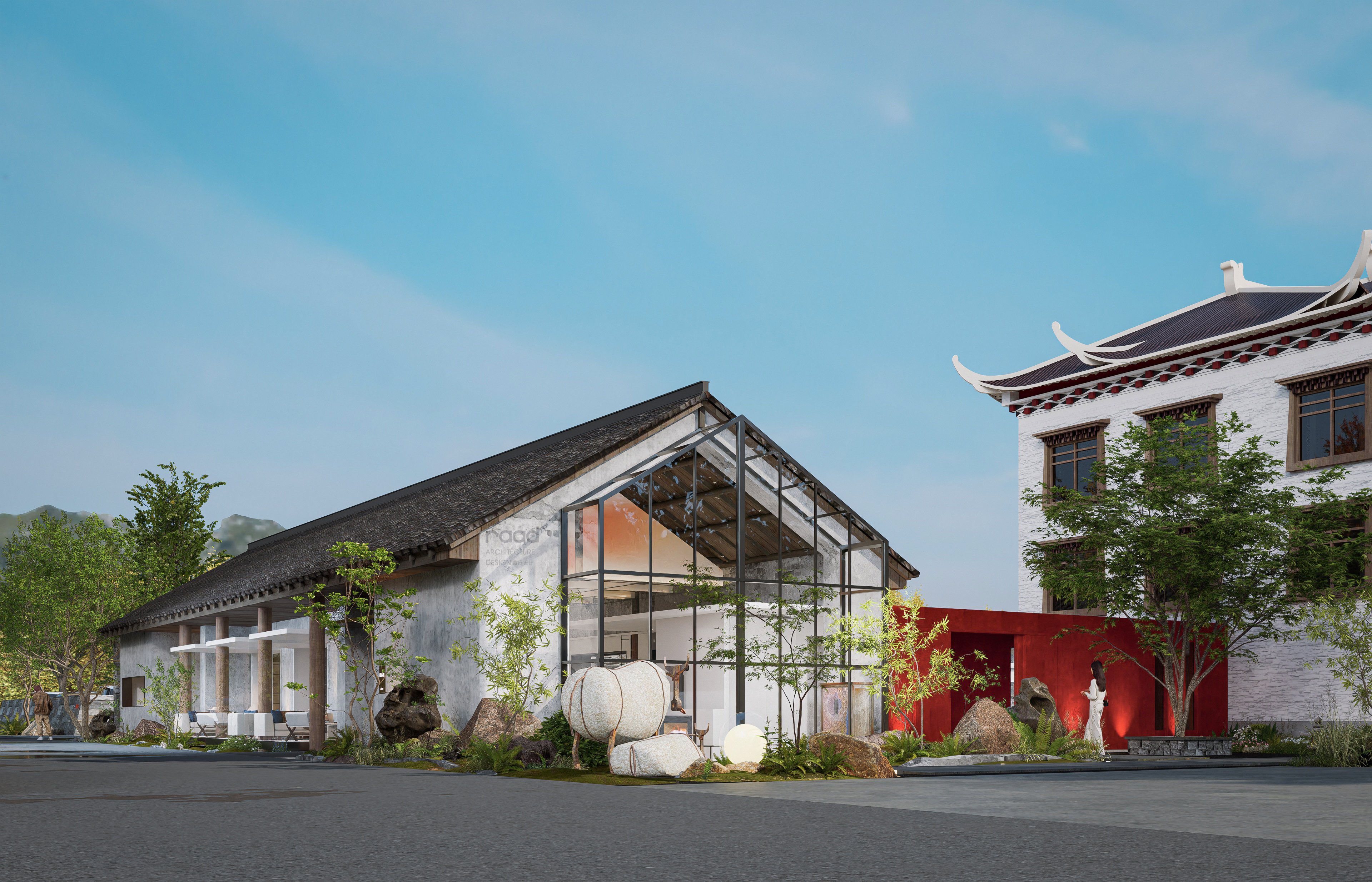 甲根坝民宿