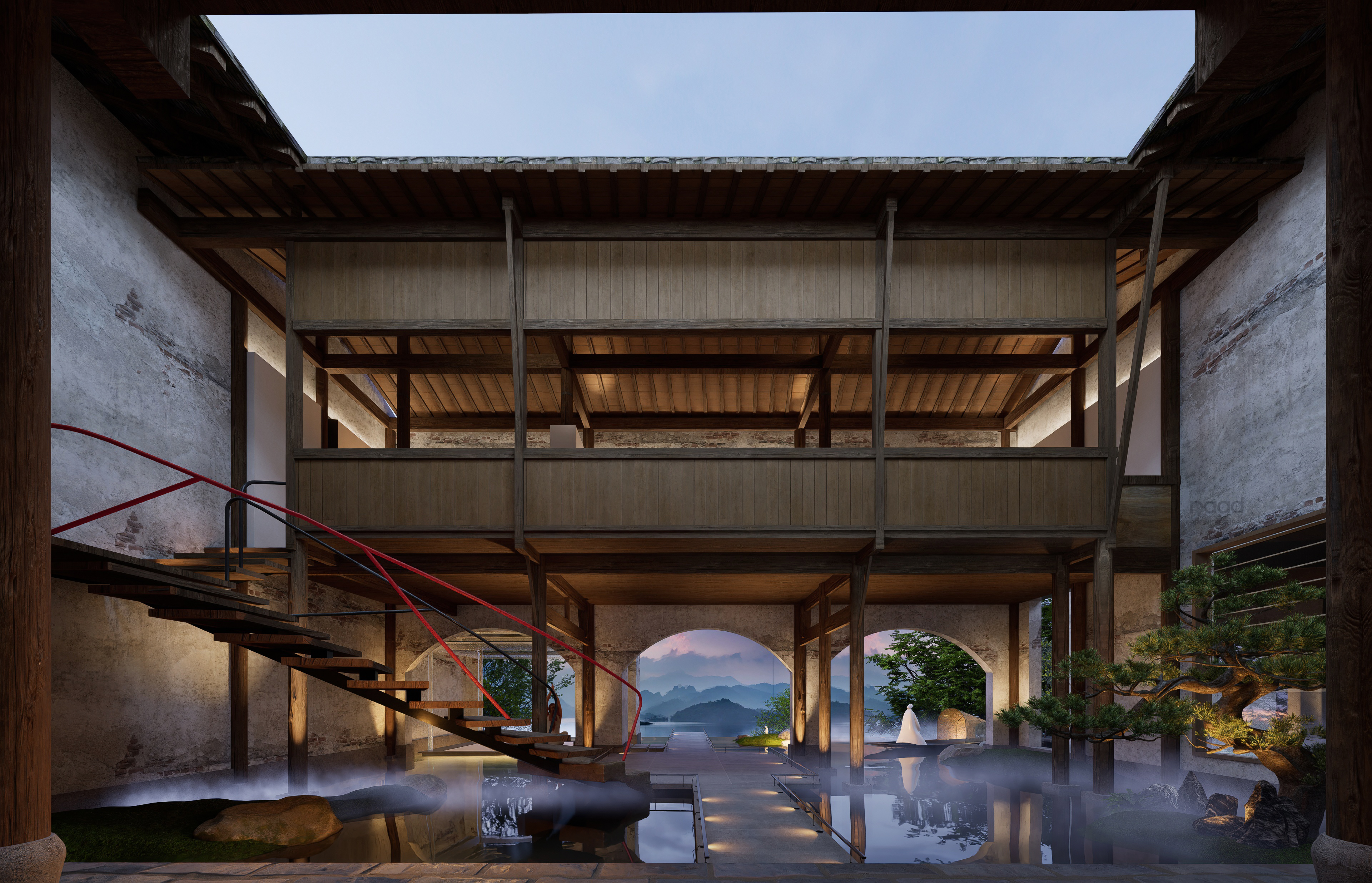 鲍家庄（建筑庭院）